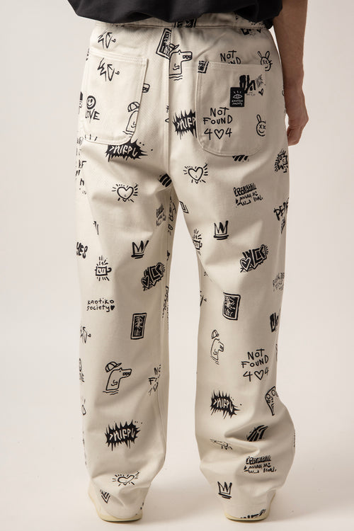 Belf Urban Ivory Skate Pants