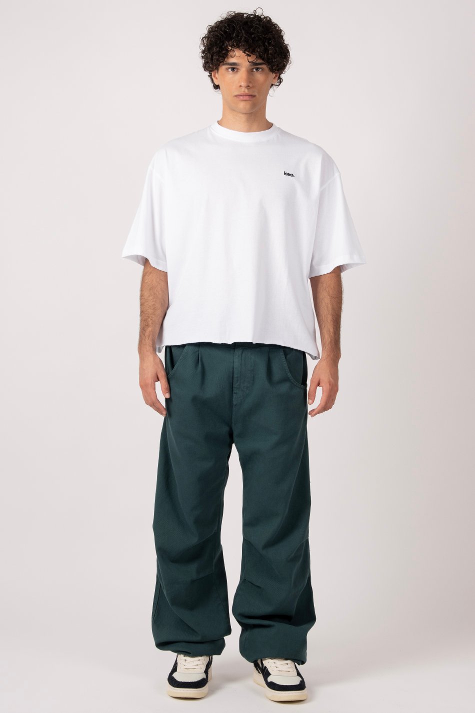 Pantalon Parachute Green