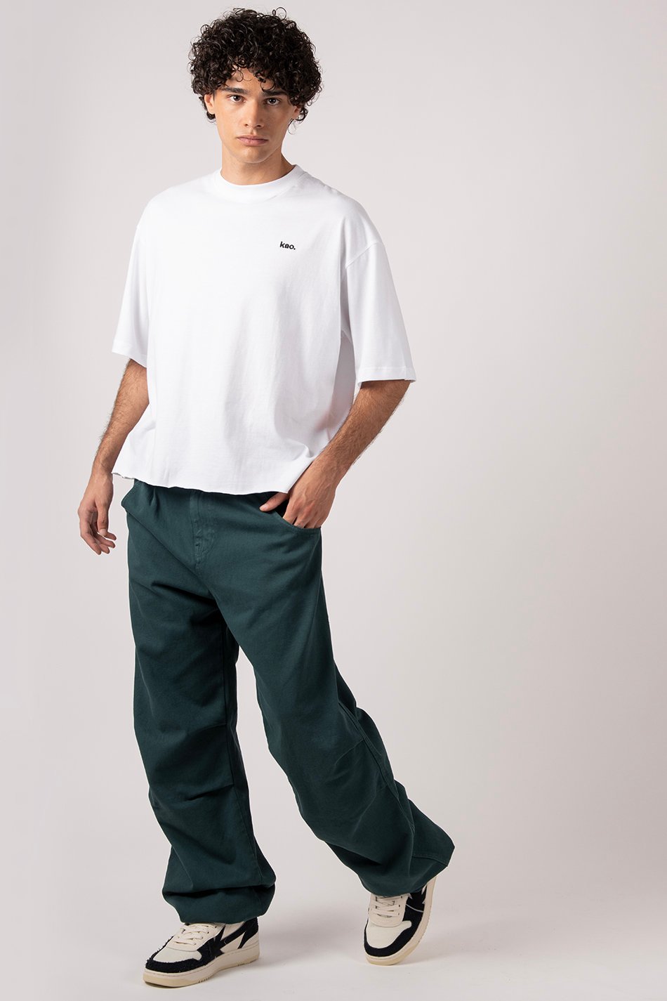 Pantalon Parachute Green