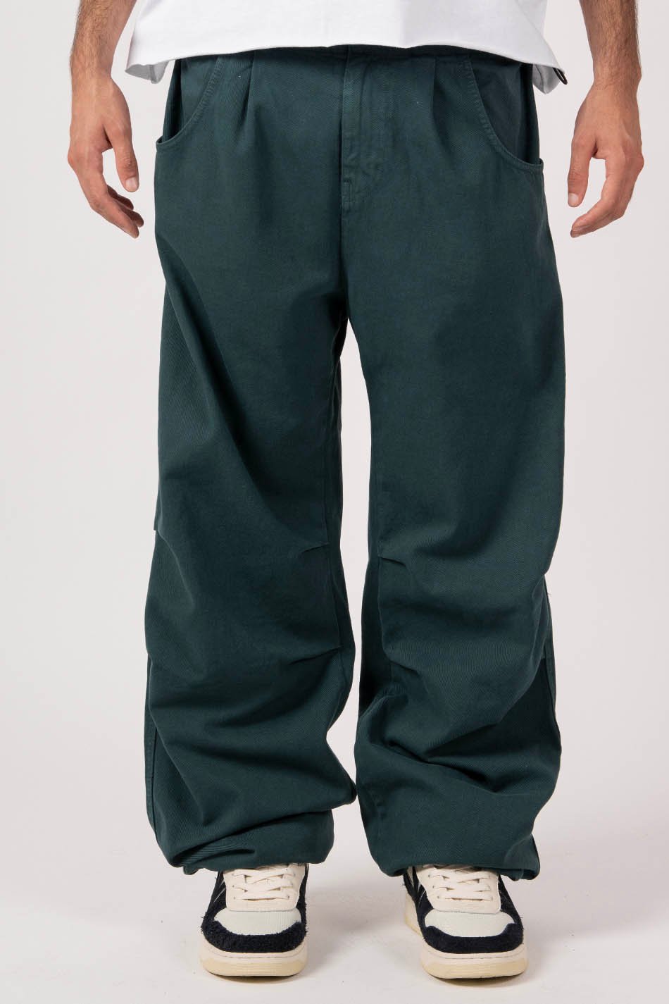 Pantalon Parachute Green