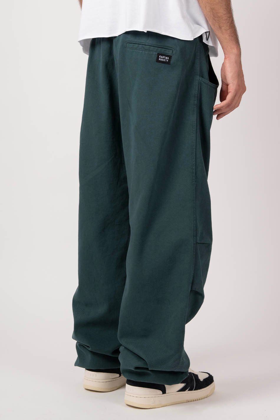 Pantalon Parachute Green