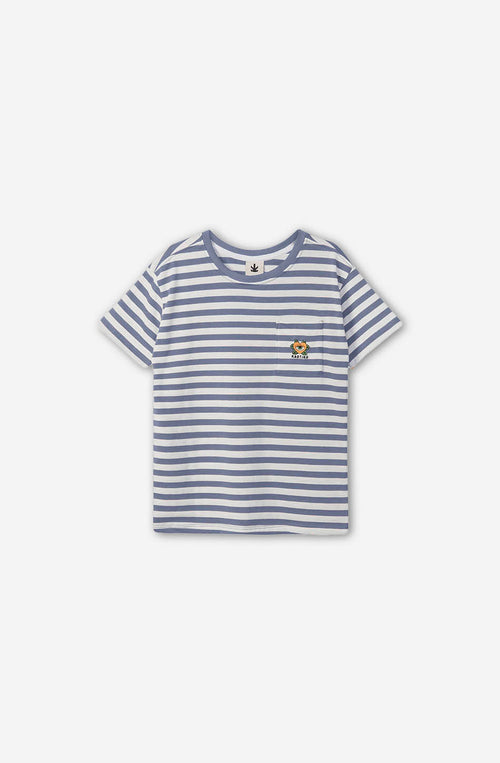 Violet Heart Striped T-shirt