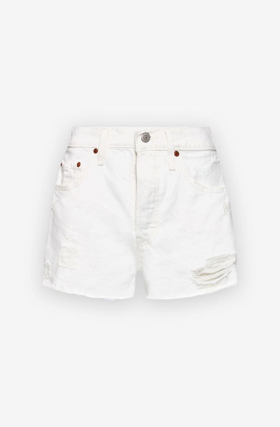 Levi's 501 weiße Shorts