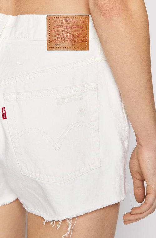 Levi's 501 weiße Shorts