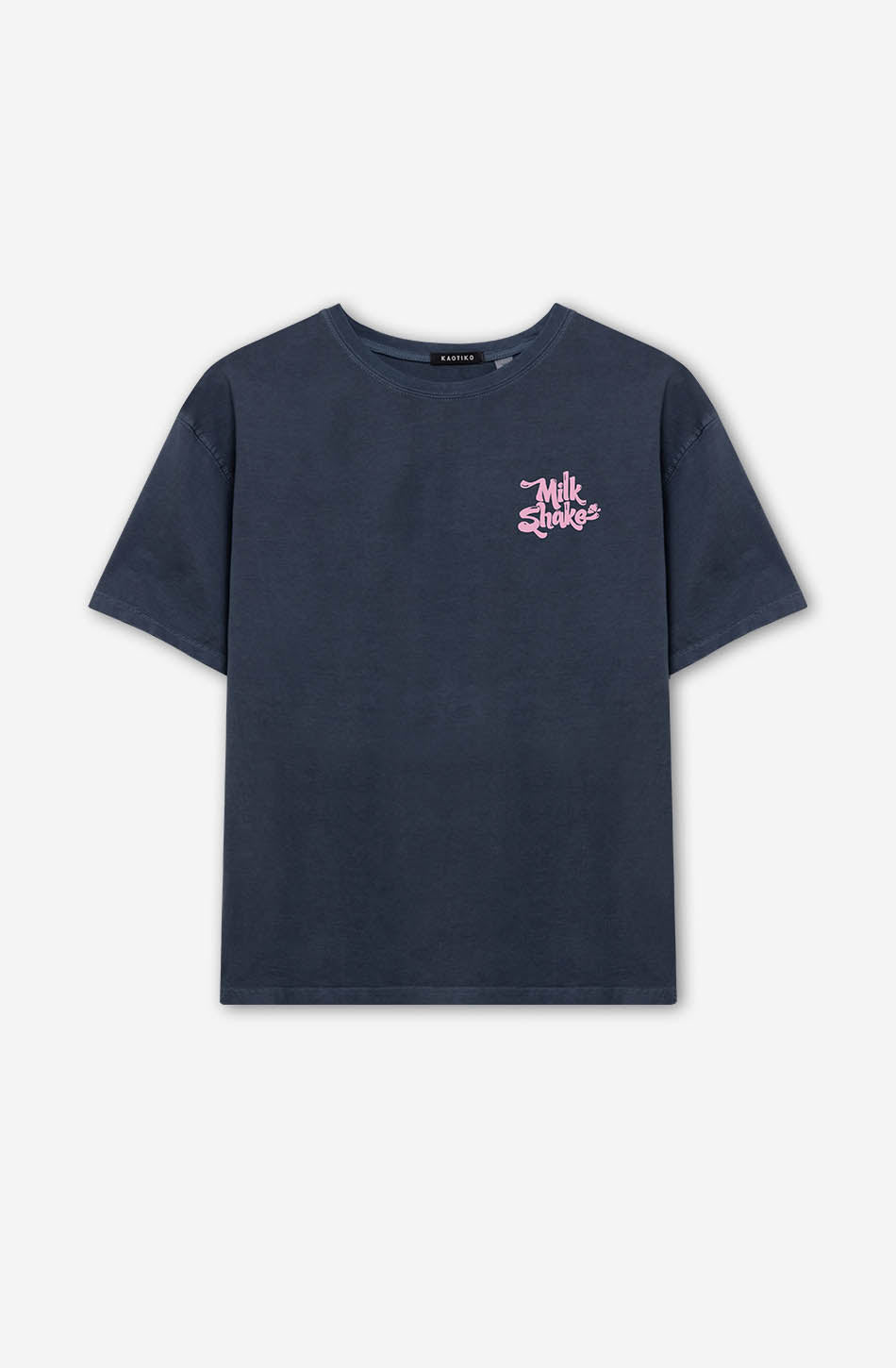 Navy Milkshake Washed T-Shirt