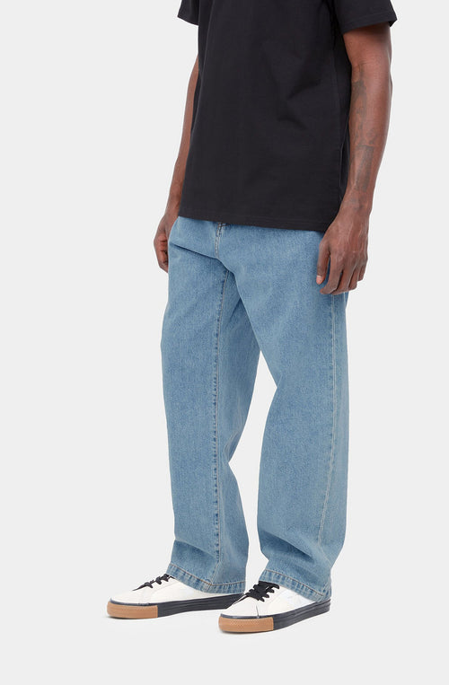 Pantalón Carhartt WIP Landon Blue Heavy Stone Wash