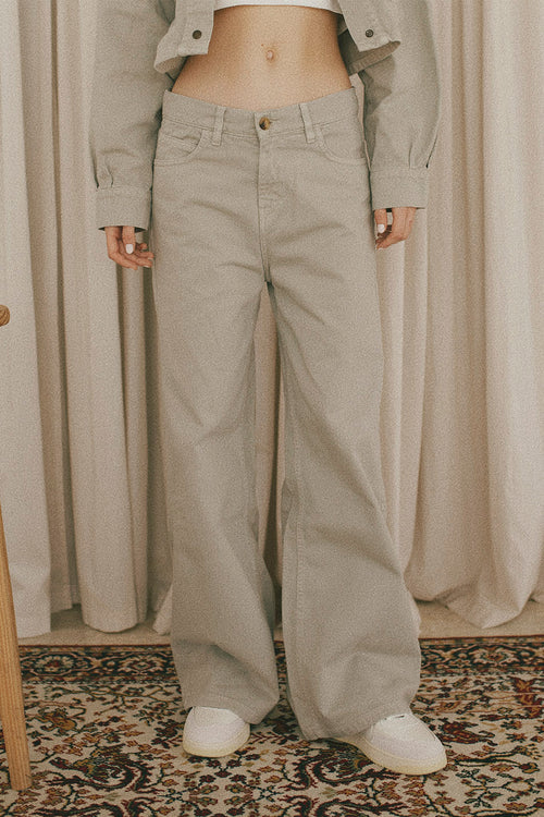 Baggy Oversize Pants Stone