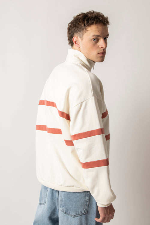 Sweat-shirt Berwin Ivory / Cresent