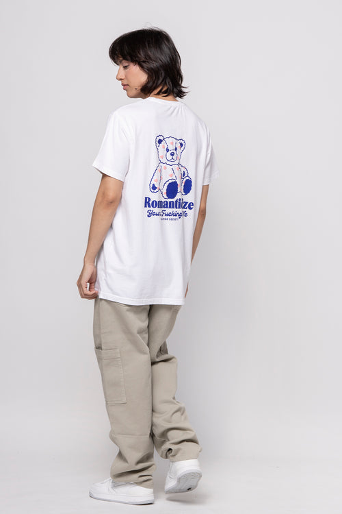 Tee-shirt Lovinc Bear White