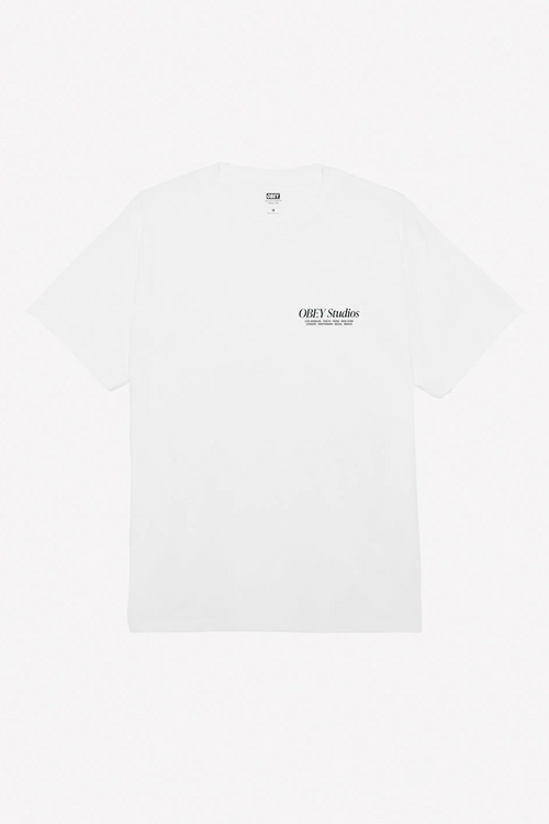 Obey Studios White T-Shirt