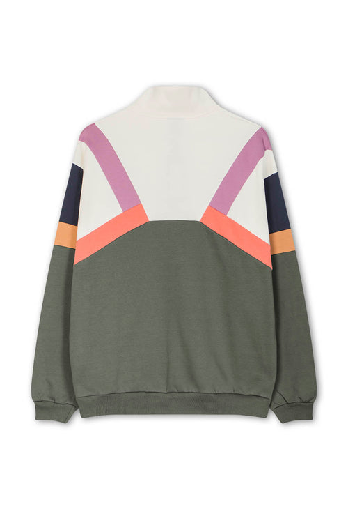 Aleck Ivory / Orchid Sweatshirt