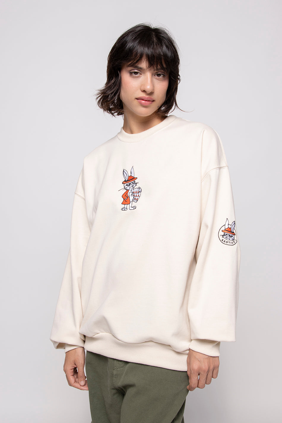 Sweat-shirt Rabbit Bone