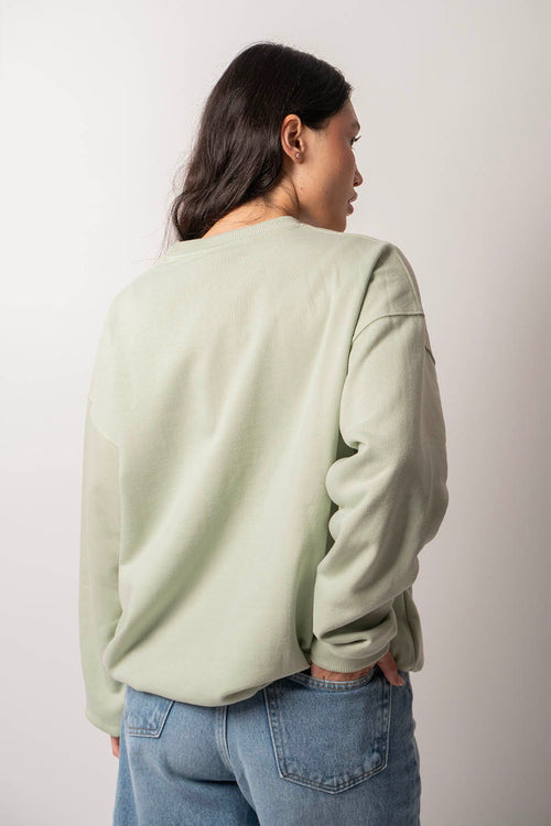 Sweat-shirt World Palid Green