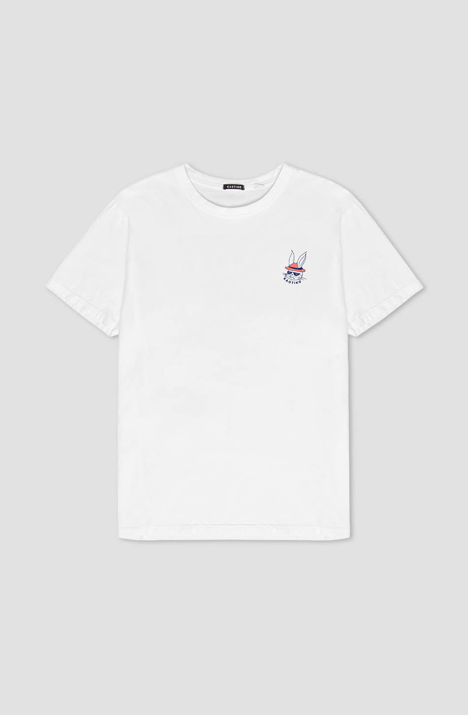 Tee-shirt Washed Carrot Dealer White