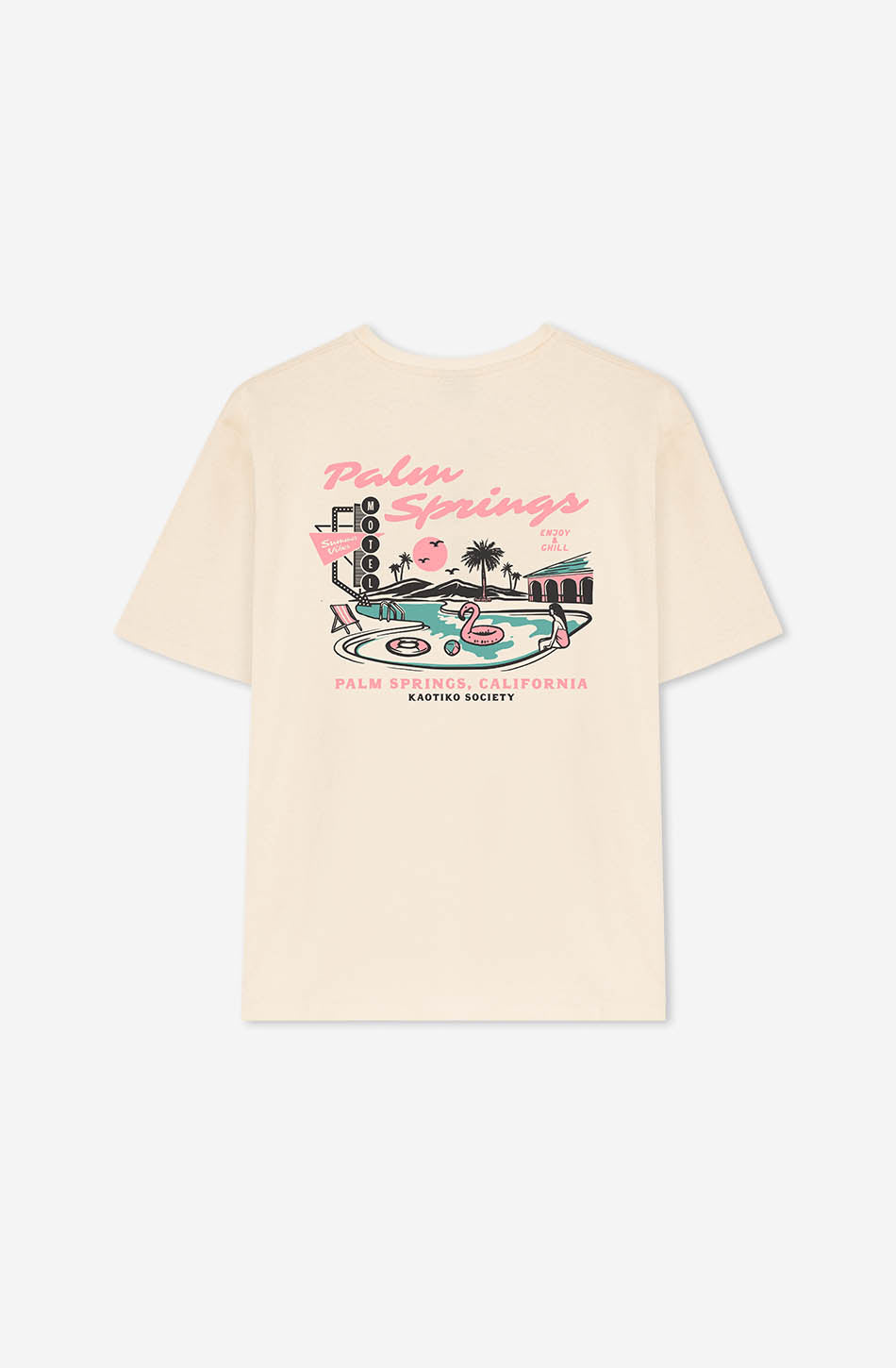 T-shirt en coton biologique Palm Springs