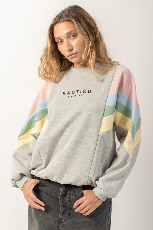 Grey/Pink Panther/ Sky Ginger Sweatshirt