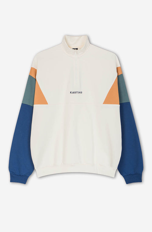 Arthur Ivory / Saffron / Navy Sweatshirt