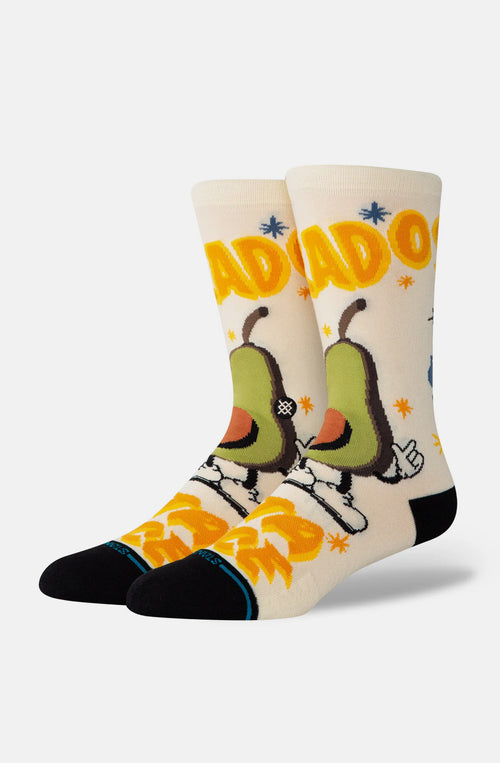 Stance Food Stand Crew Canvas Socks (chaussettes en toile)