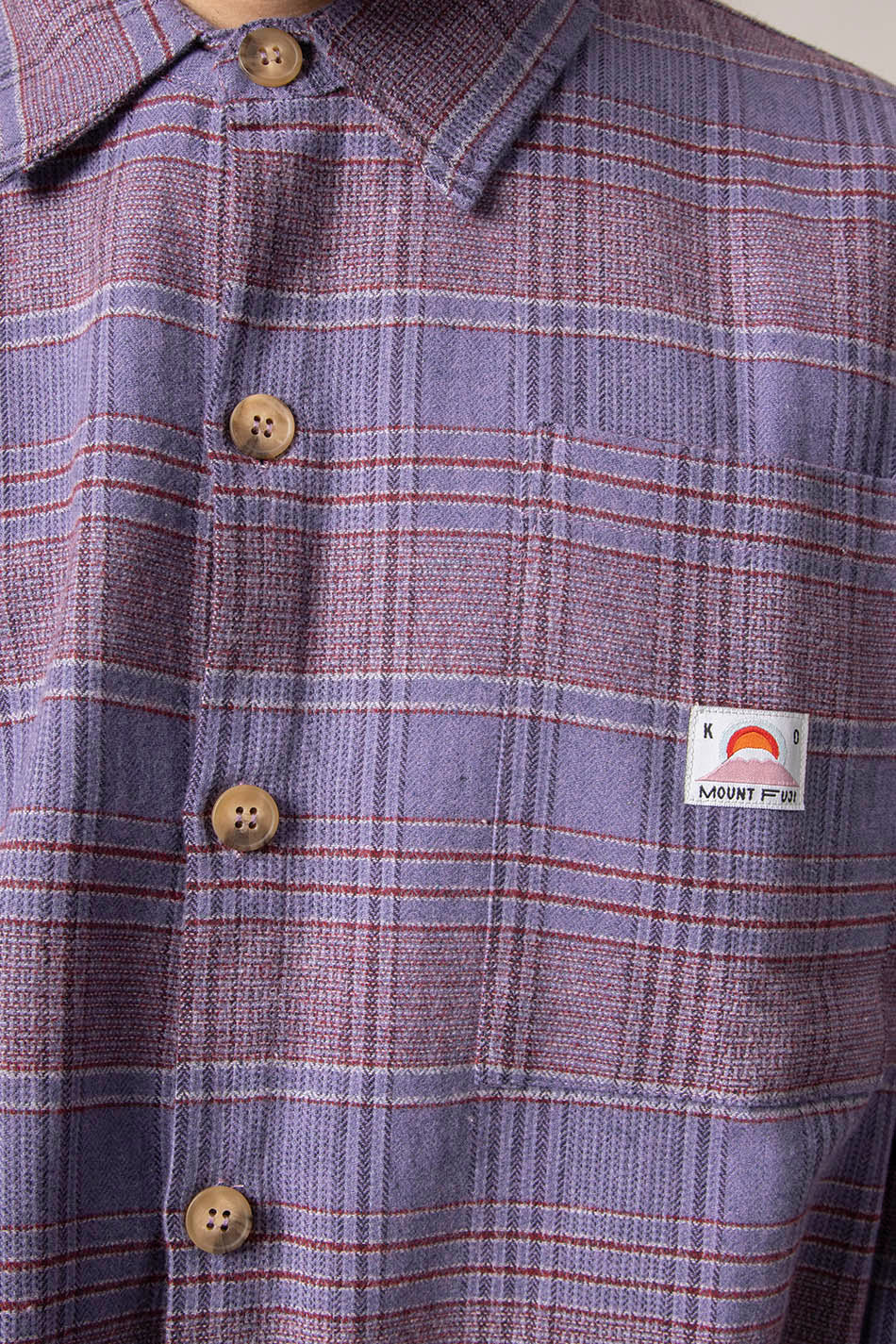 Liverpool Checked Lilac Shirt