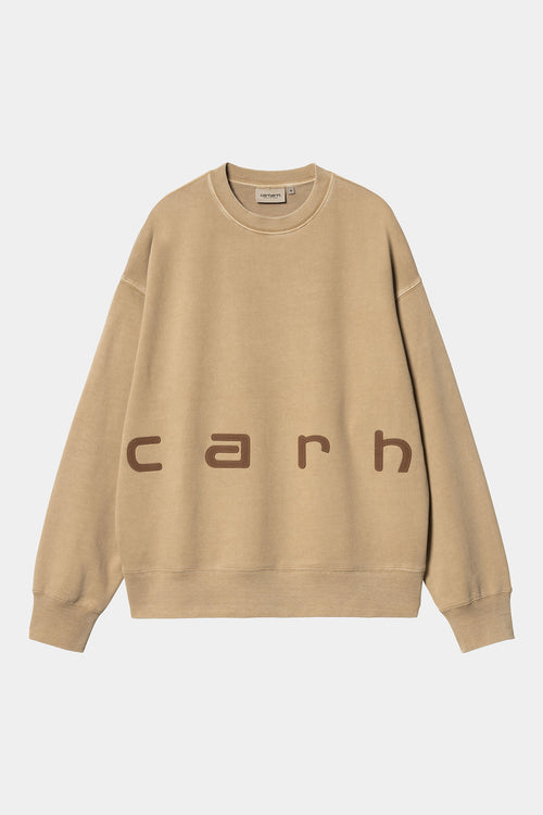 Carhartt WIP Script Peanut/ Tobacco Sweatshirt