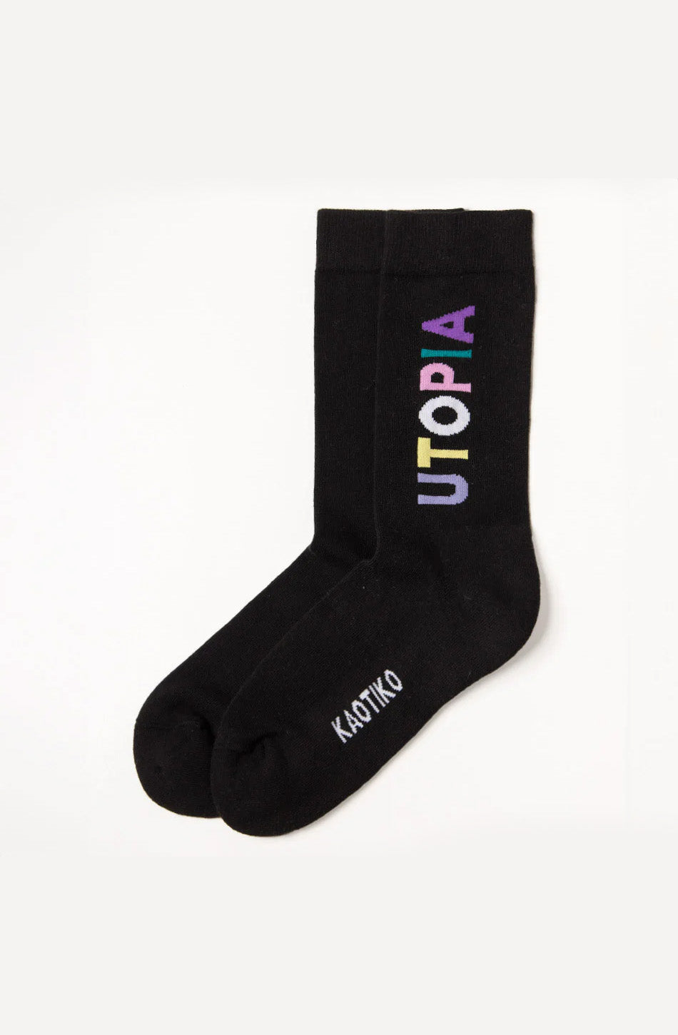 Utopia Black Sock