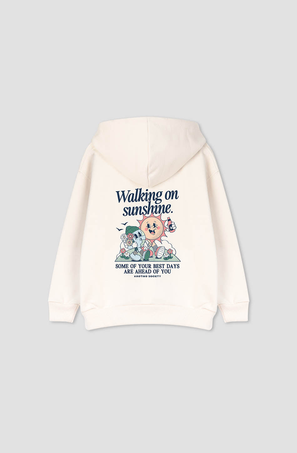 Walking On Sunshine Sweatshirt ivoire