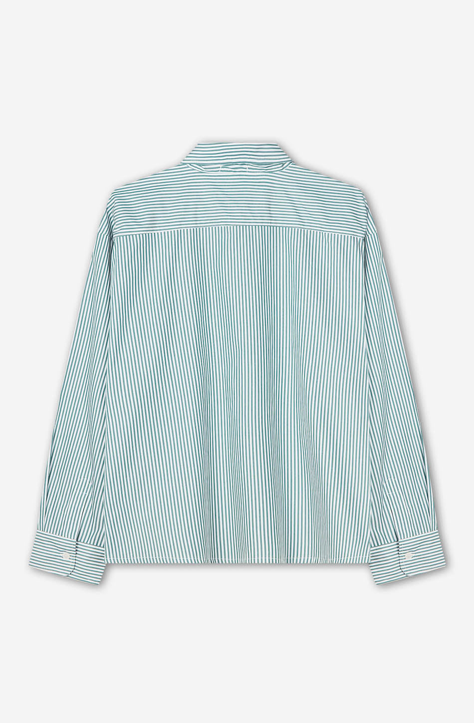 Chemise verte à écusson