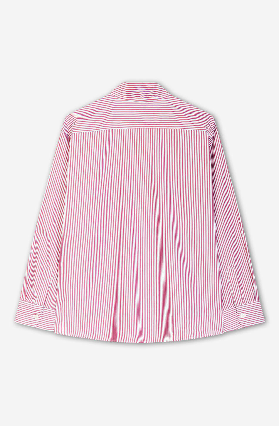 Camisa Stripe Hand Heart Kao Ivory/Red