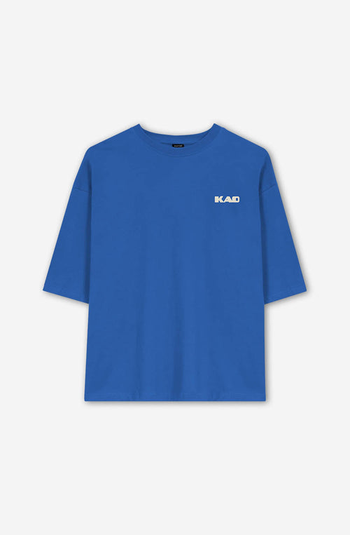 Cropped Waiting For You Royal T-Shirt