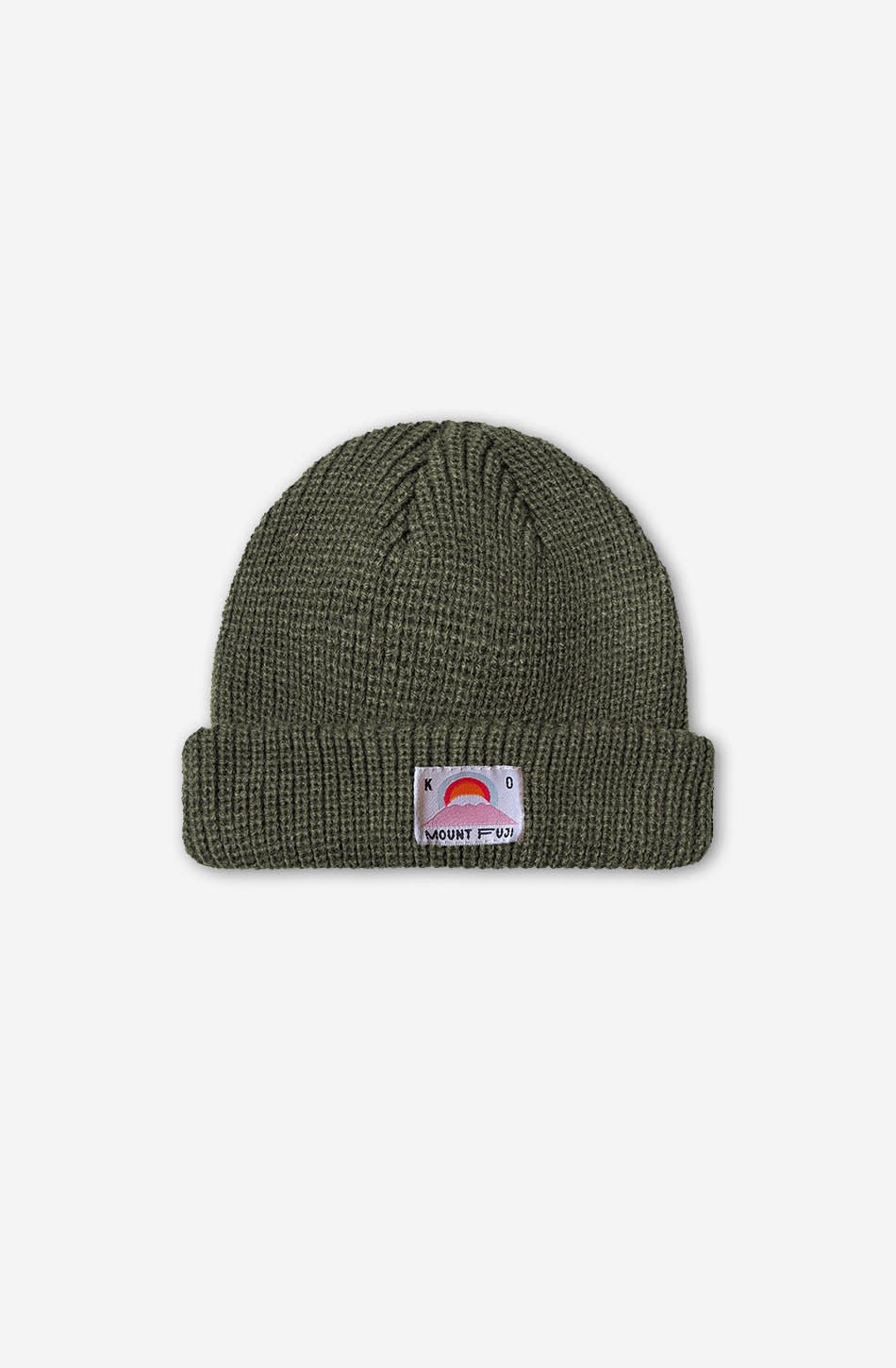 Mount Fuji Olive Beanie