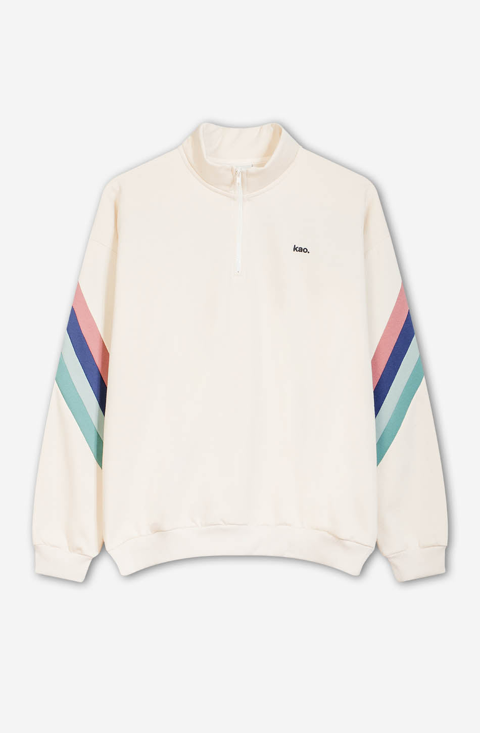 Walker Zip Bone Sweatshirt