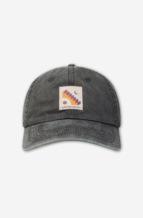 Casquette Ladder lavée Noir