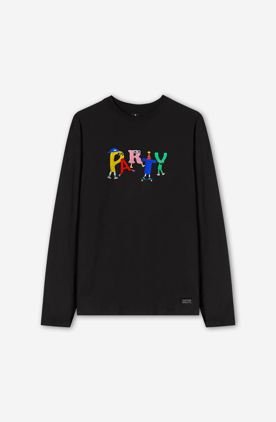 T-shirt noir oversize Party 