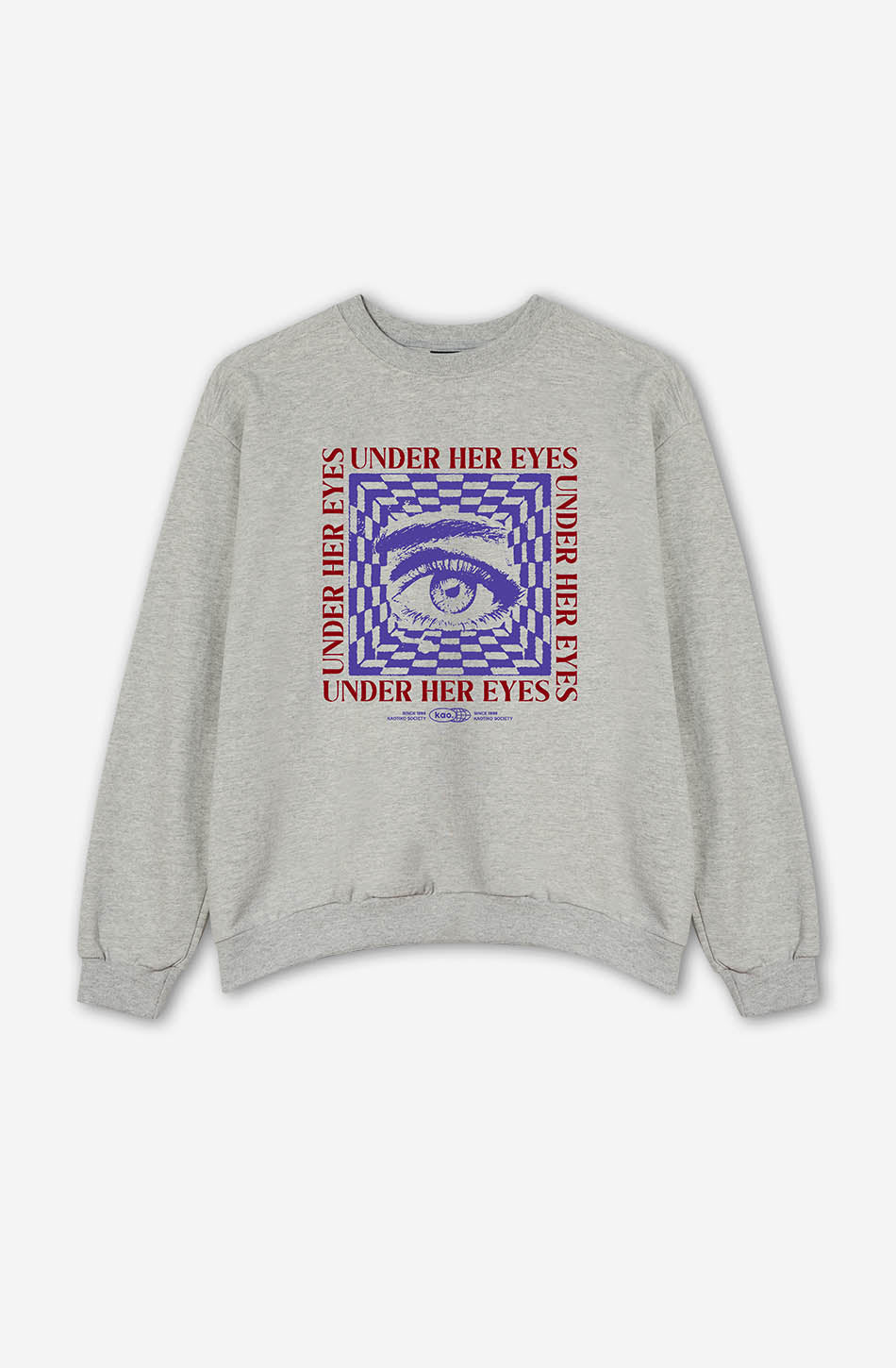 Under Her Eyes Sweatshirt gris