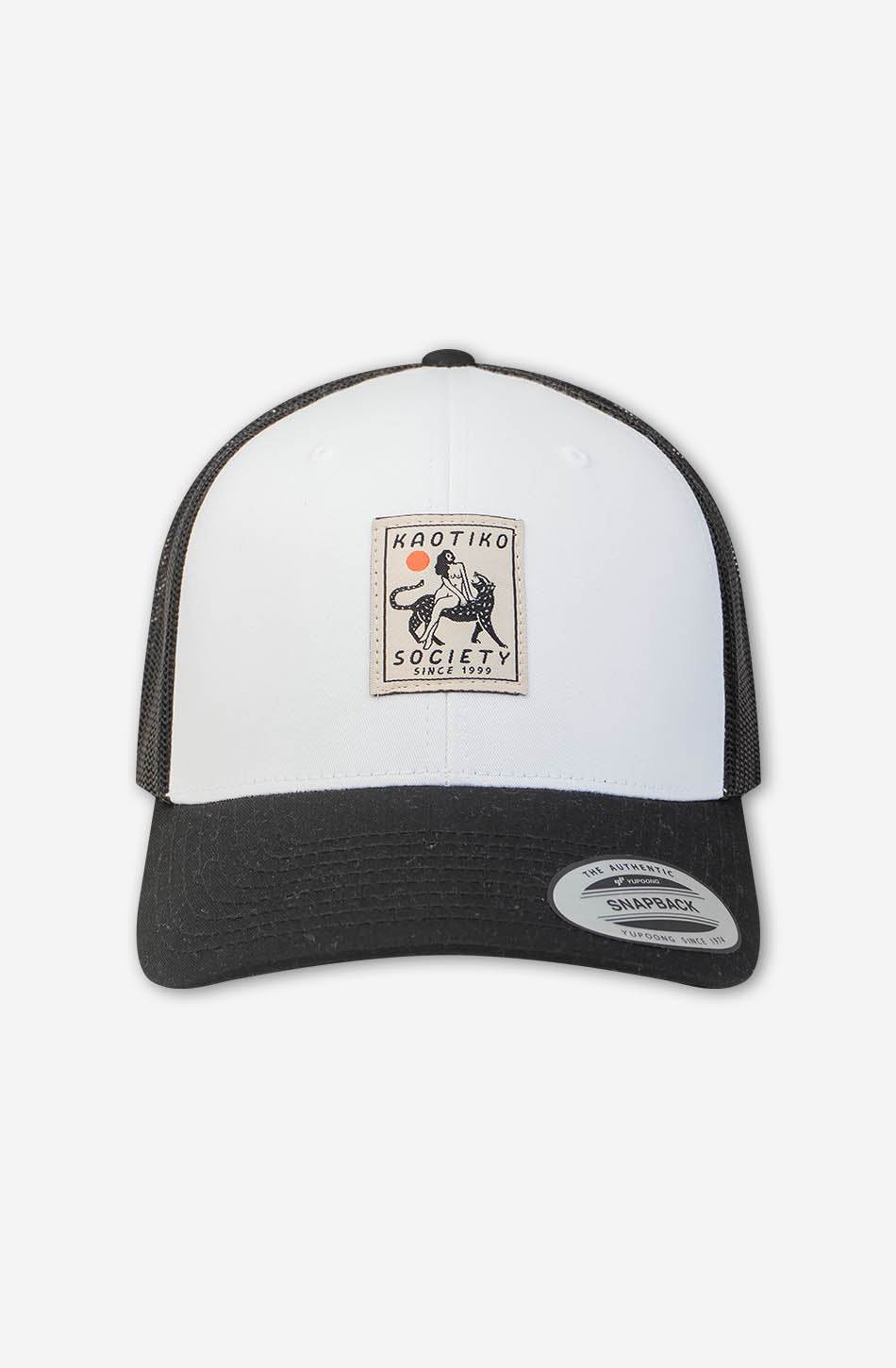 Gorra Trucker Woman Tiger Black / White