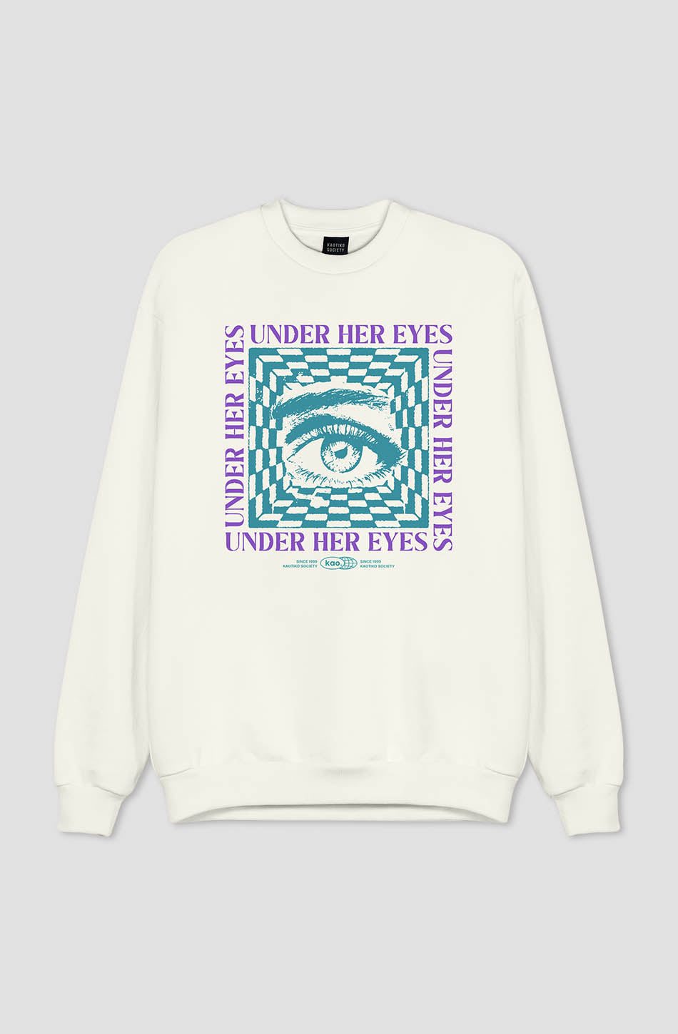 Sous ses yeux Sweatshirt ivoire