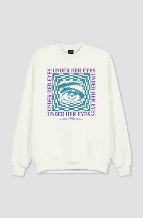 Sous ses yeux Sweatshirt ivoire