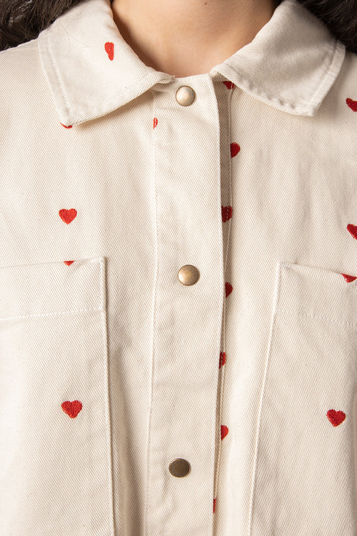 Veste Ivory Multiheart à poches multiples