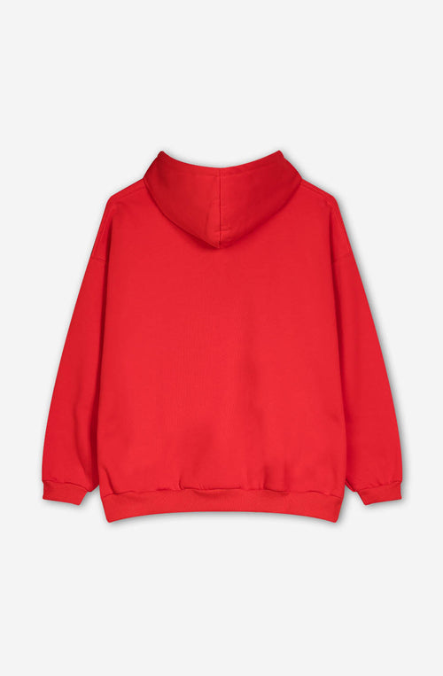 Sweatshirt Heart Hand Kao Red