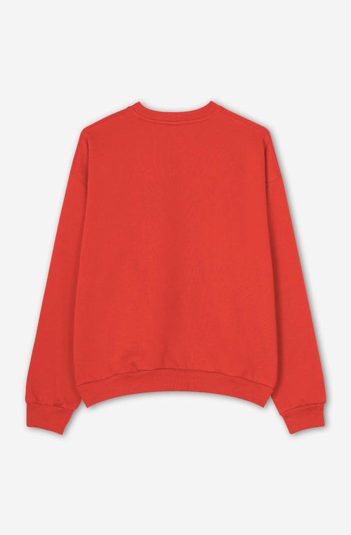 Sweat-shirt rouge Otis