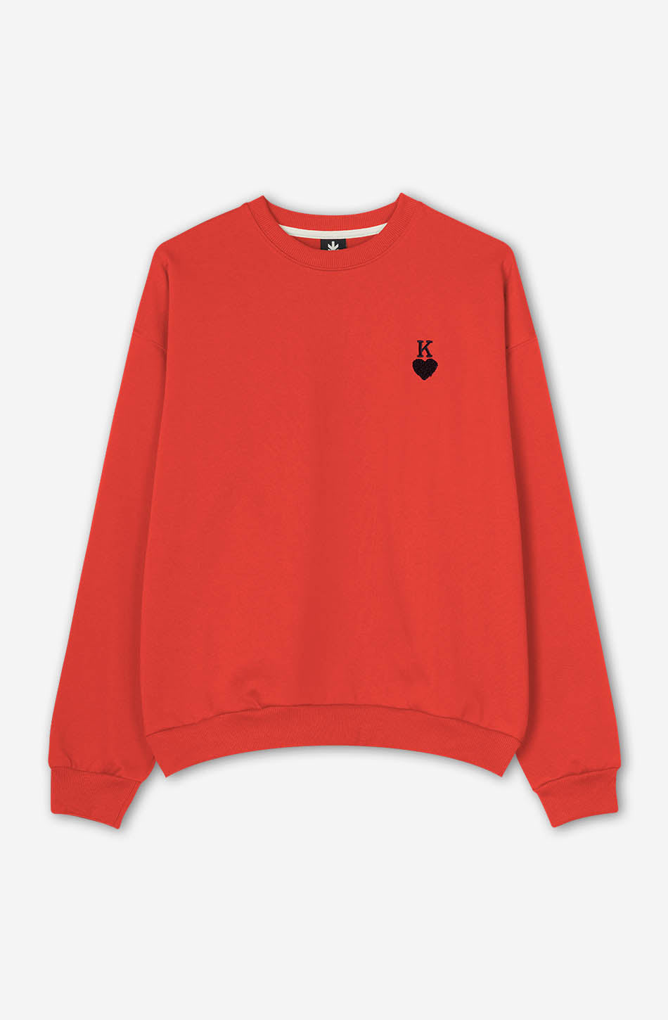 Sweat-shirt rouge Otis