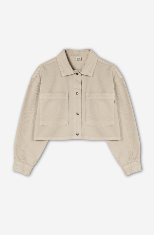 Pockets Washed Stone Jacket