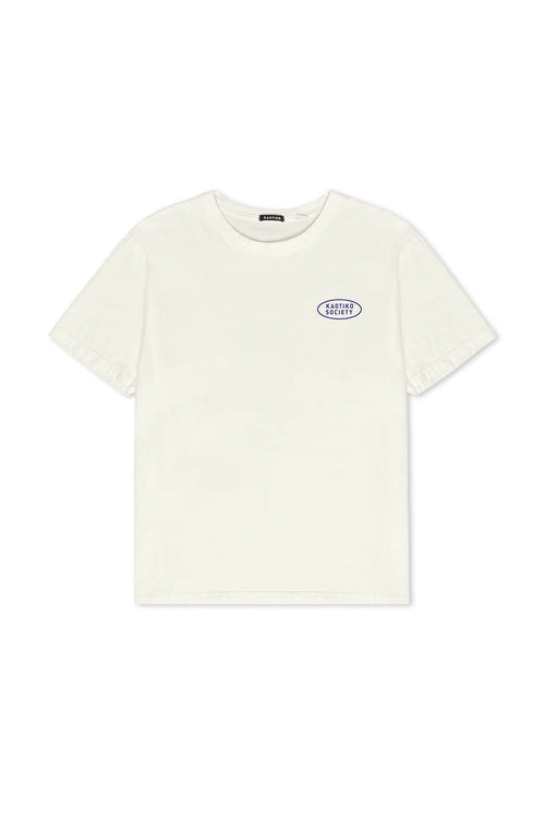 Camiseta Washed Don't Forget Ivory