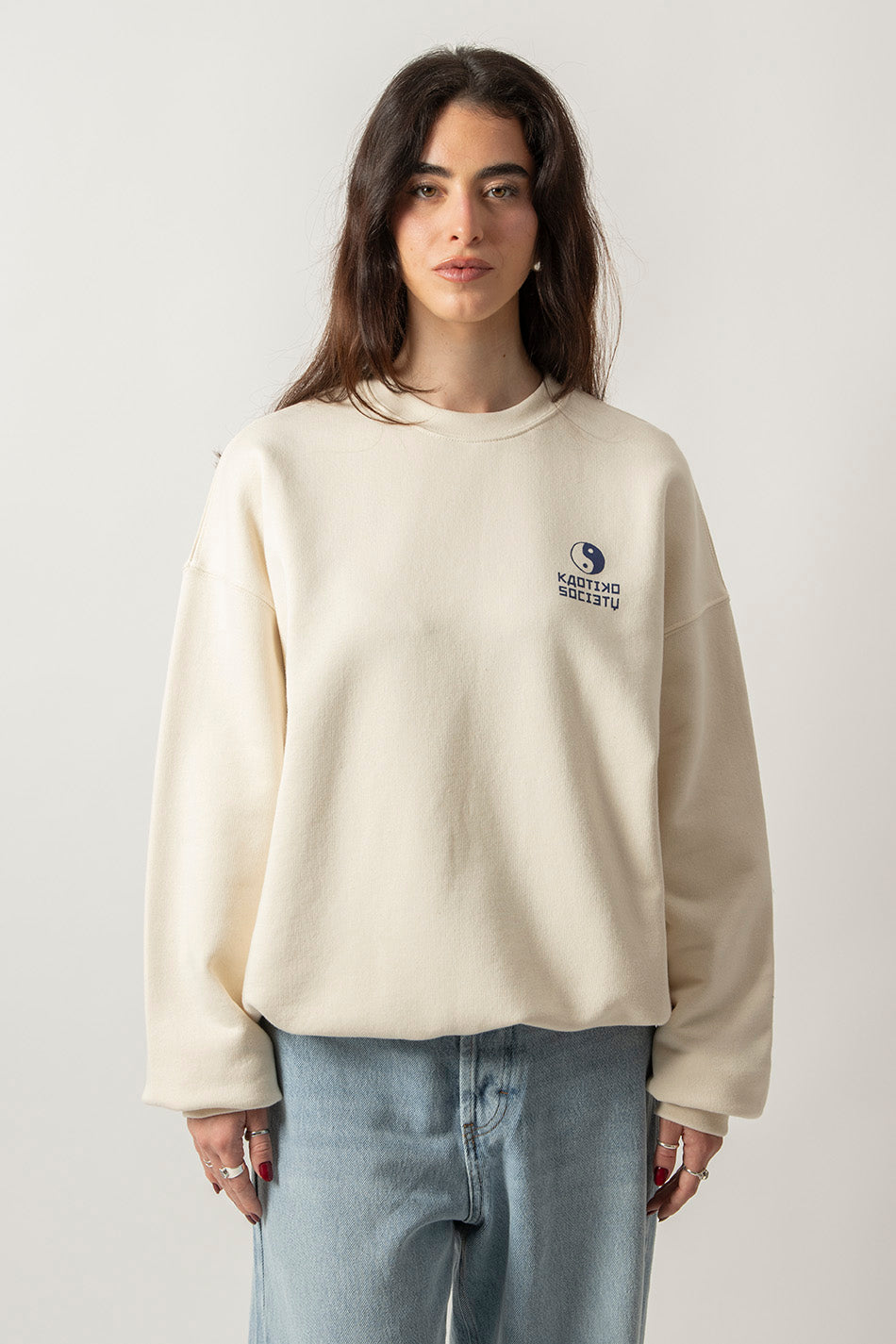 Sudadera Yakisoba Lovers Organic Cotton Ivory