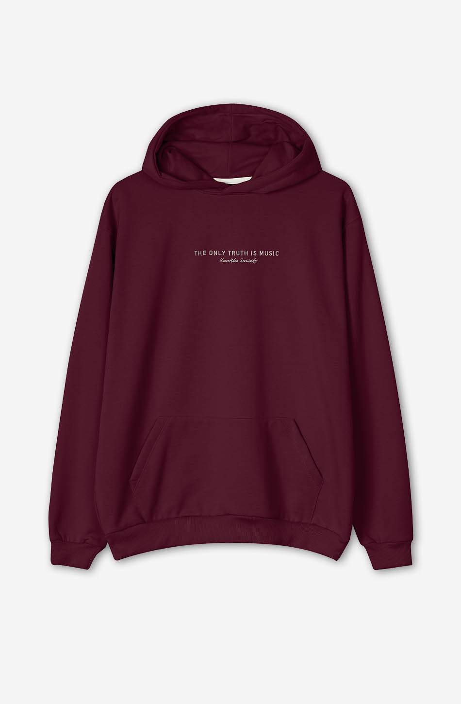 Die einzige Wahrheit ist Musik-Wein-Sweatshirt