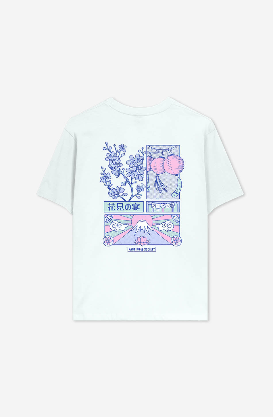 T-shirt Tokyo Cement rose délavé