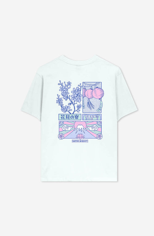 T-Shirt „Tokyo Cement“ in verwaschenem Rosa