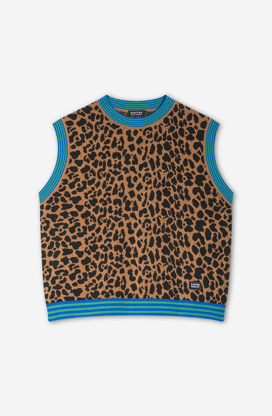 Burning Rebellion Leopard Vest