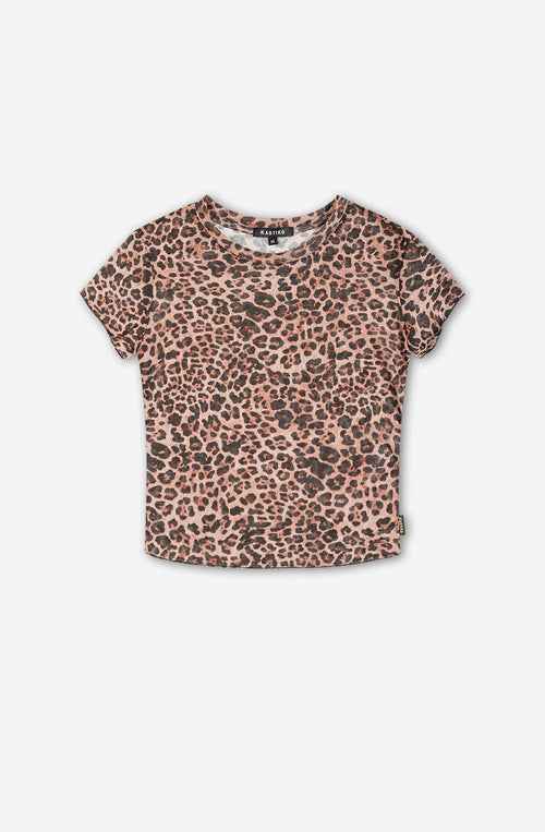 Tulle Leopard T-shirt 