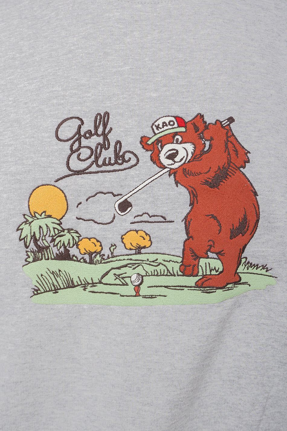 Sweatshirt gris Golf Club